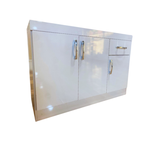 MUEBLE LAVAP BCO BRILLO 3PTAS 1Cajon 2